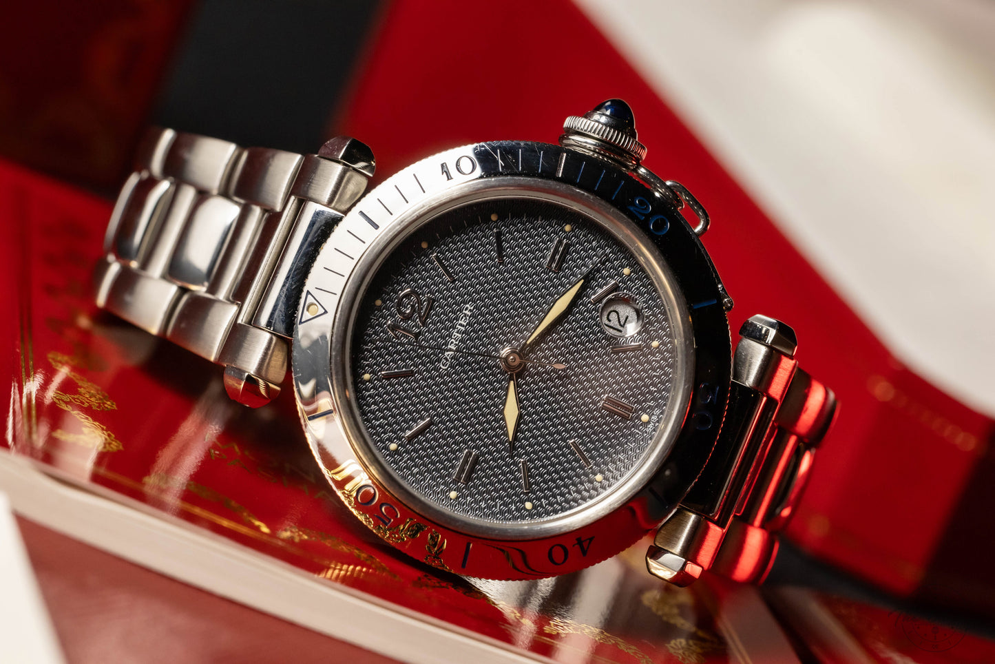 Cartier Pasha SS Full Size