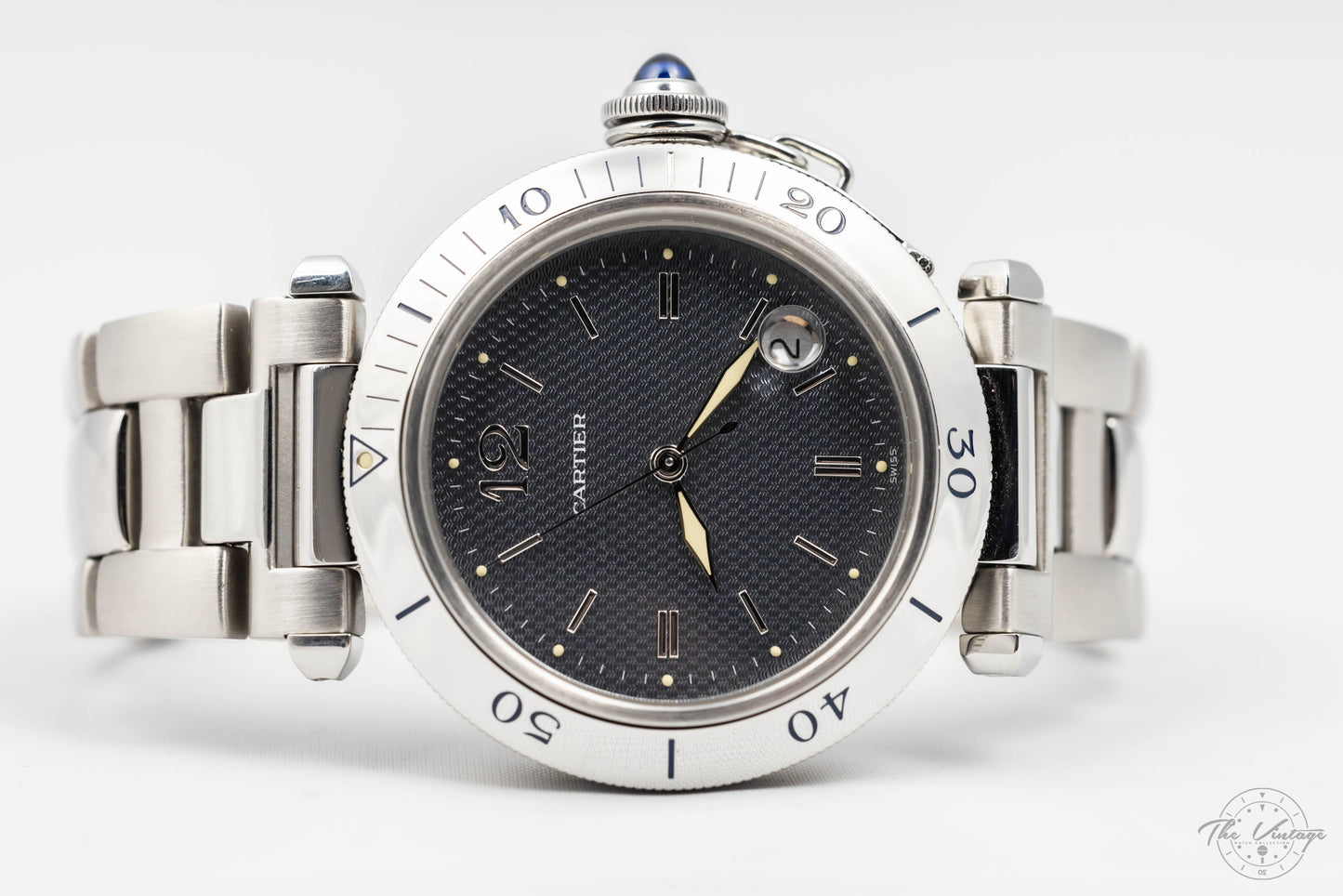 Cartier Pasha SS Full Size