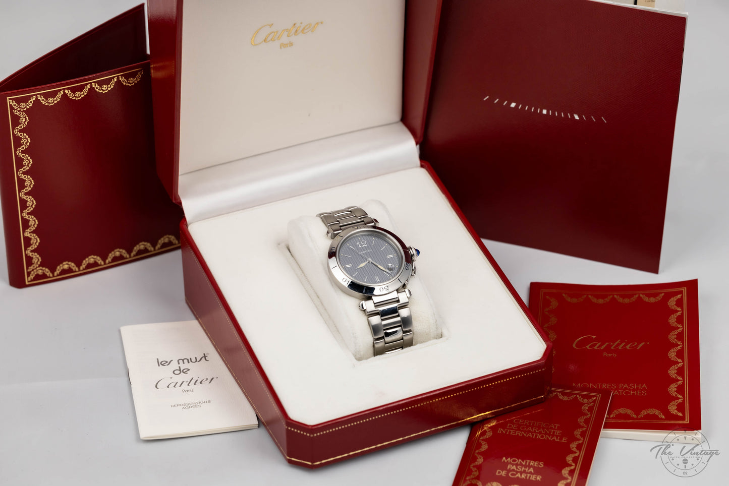 Cartier Pasha SS Full Size