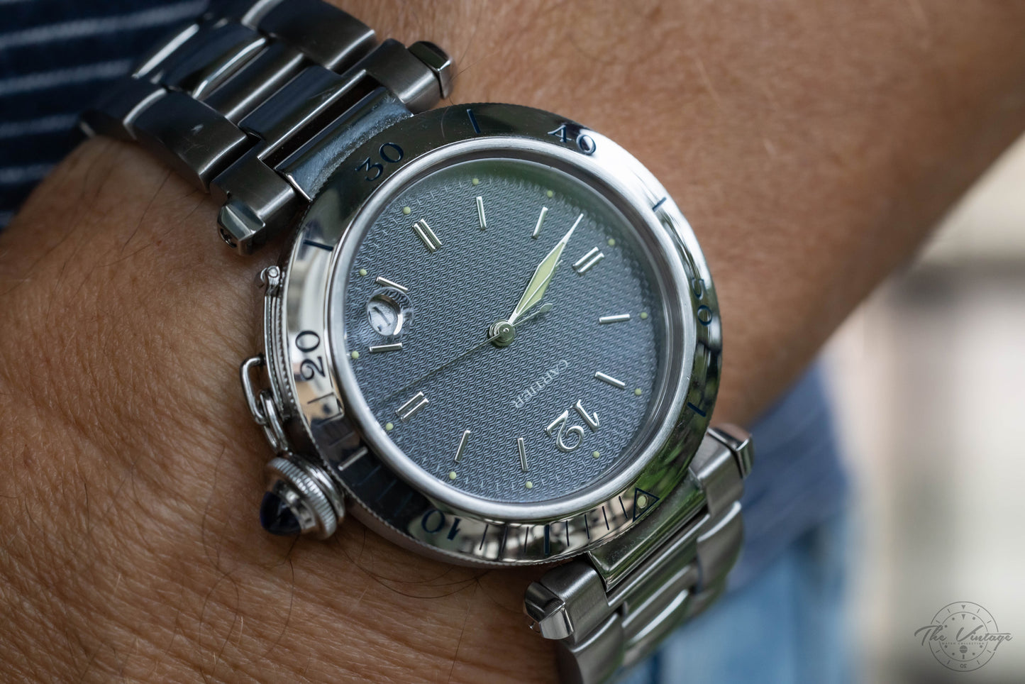 Cartier Pasha SS Full Size