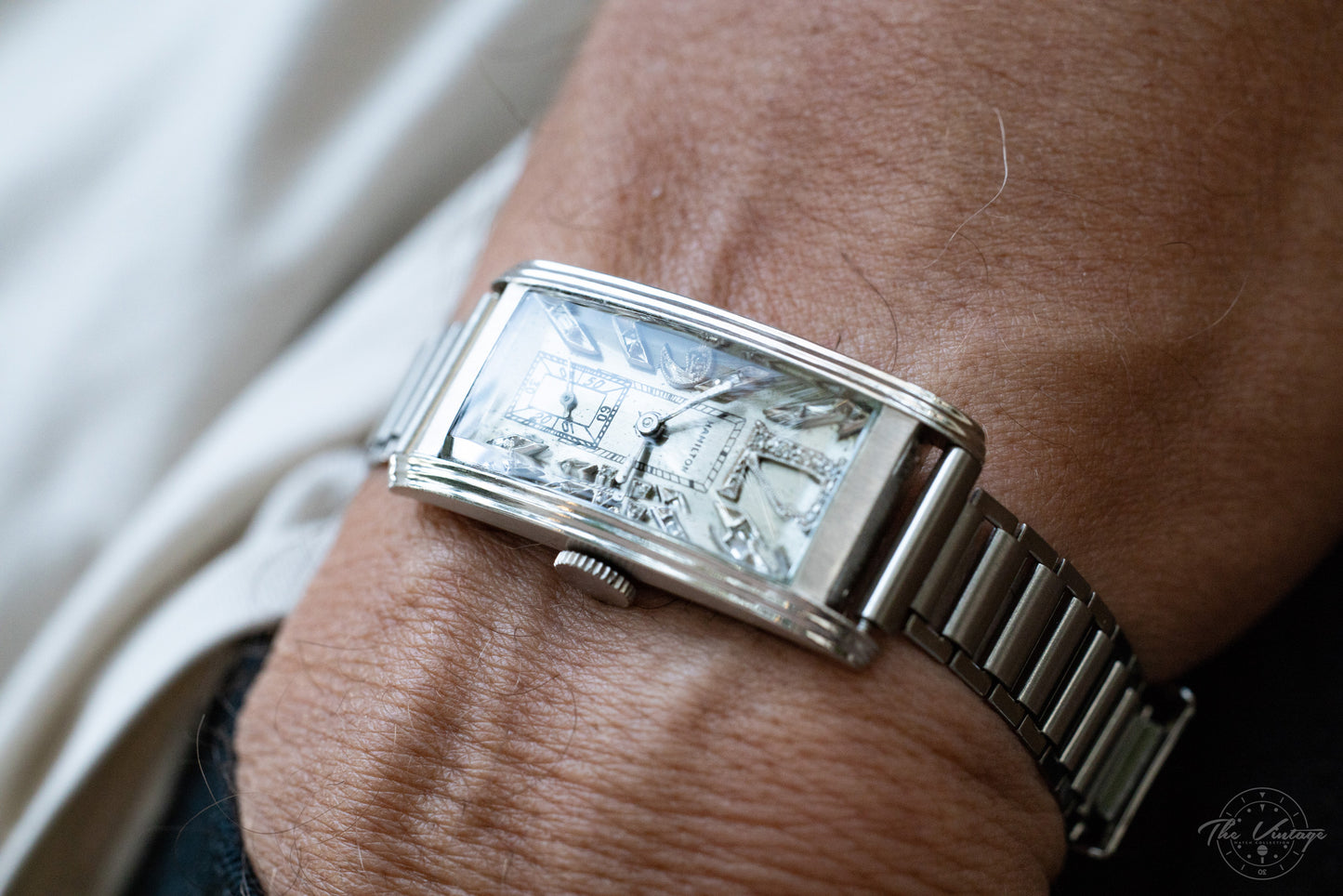 Hamilton 1930/40’s Platinum Tank