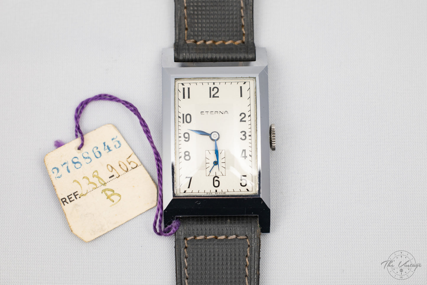 Eterna Tank SS Art Deco 1930’s NOS