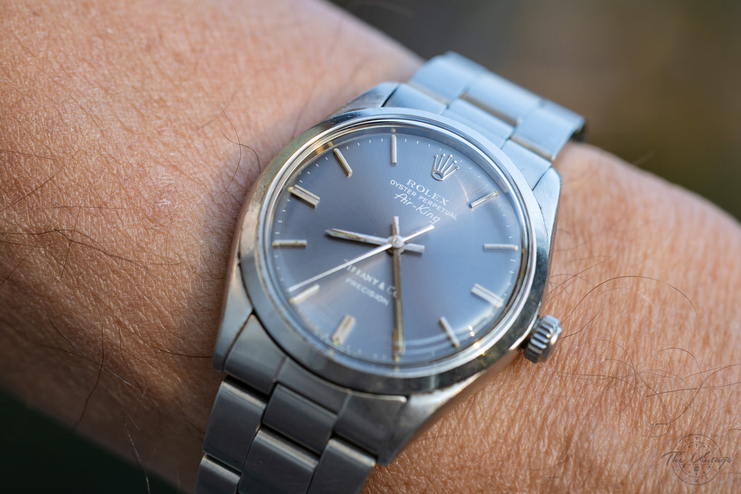 Rolex Air King 5500 with Tiffany & Co Dial