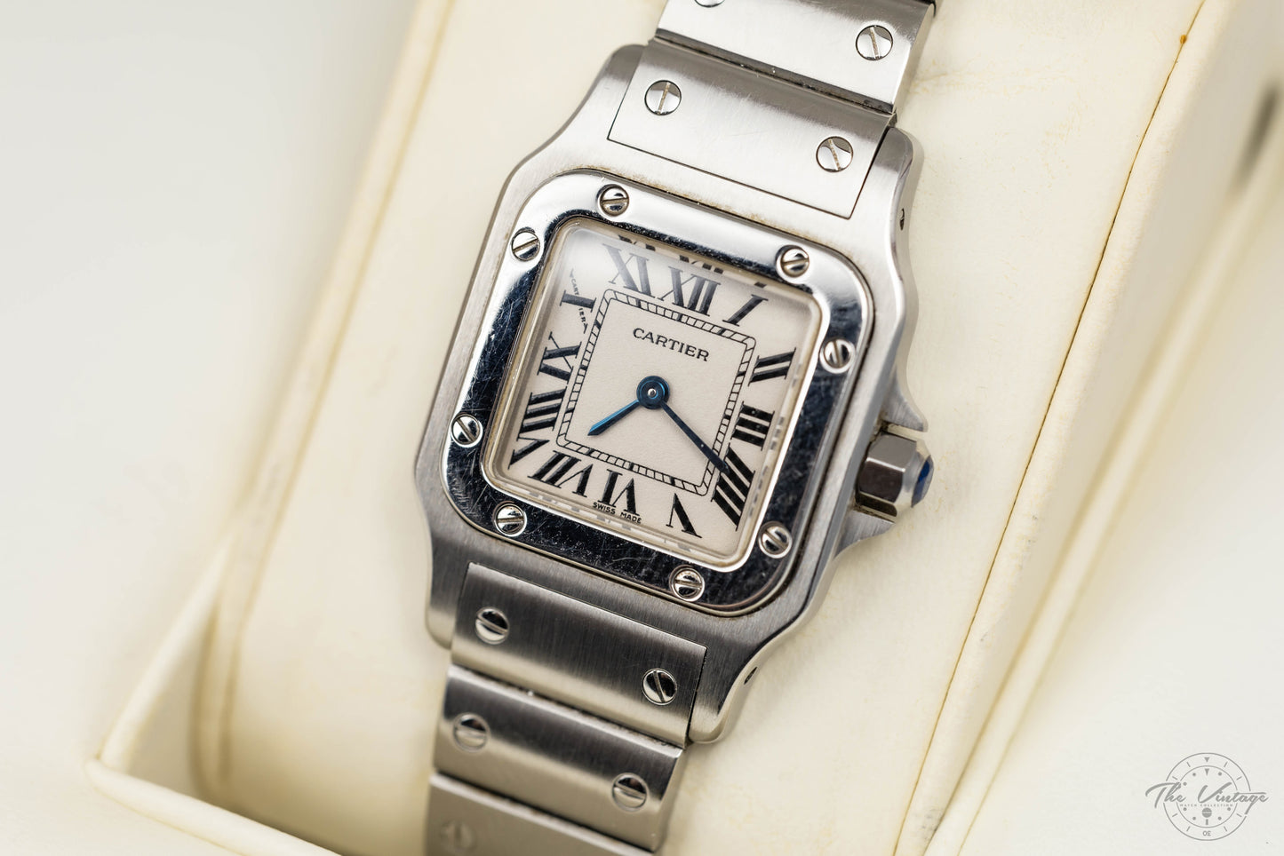 Cartier Santos Galbée 1565 Full Set