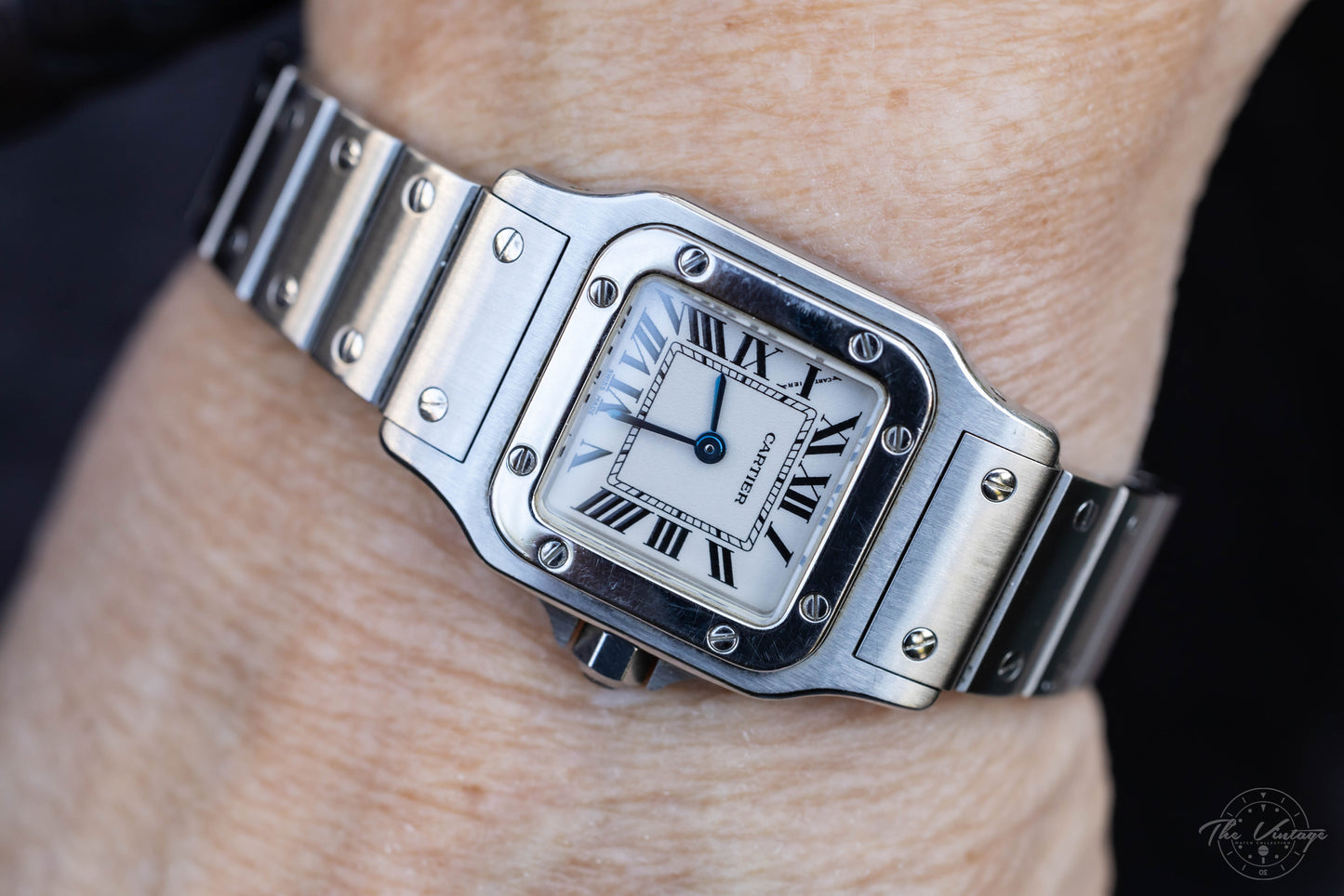 Cartier Santos Galbée 1565 Full Set