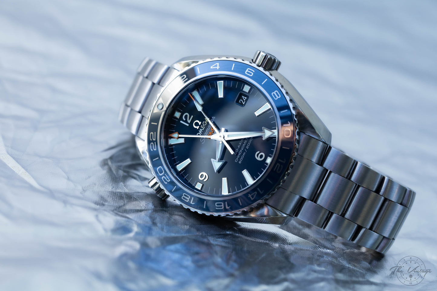 Omega Seamaster Planet Ocean Titanium 232.90.46.21.03.001 FULL SET