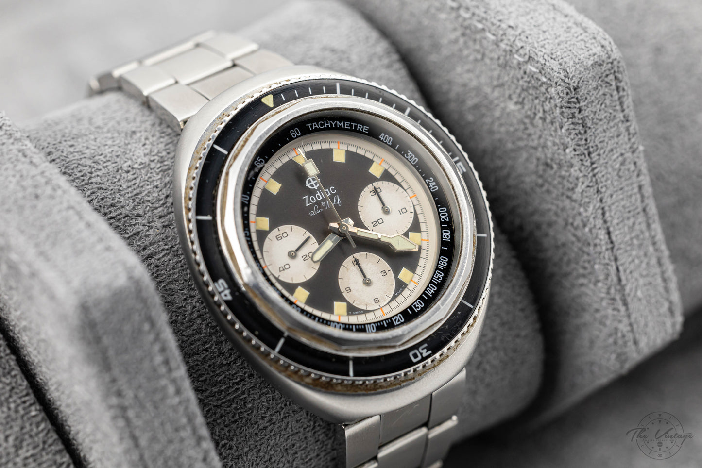 Zodiac Super Sea Wolf Chrono Valjoux 72, FULL SET