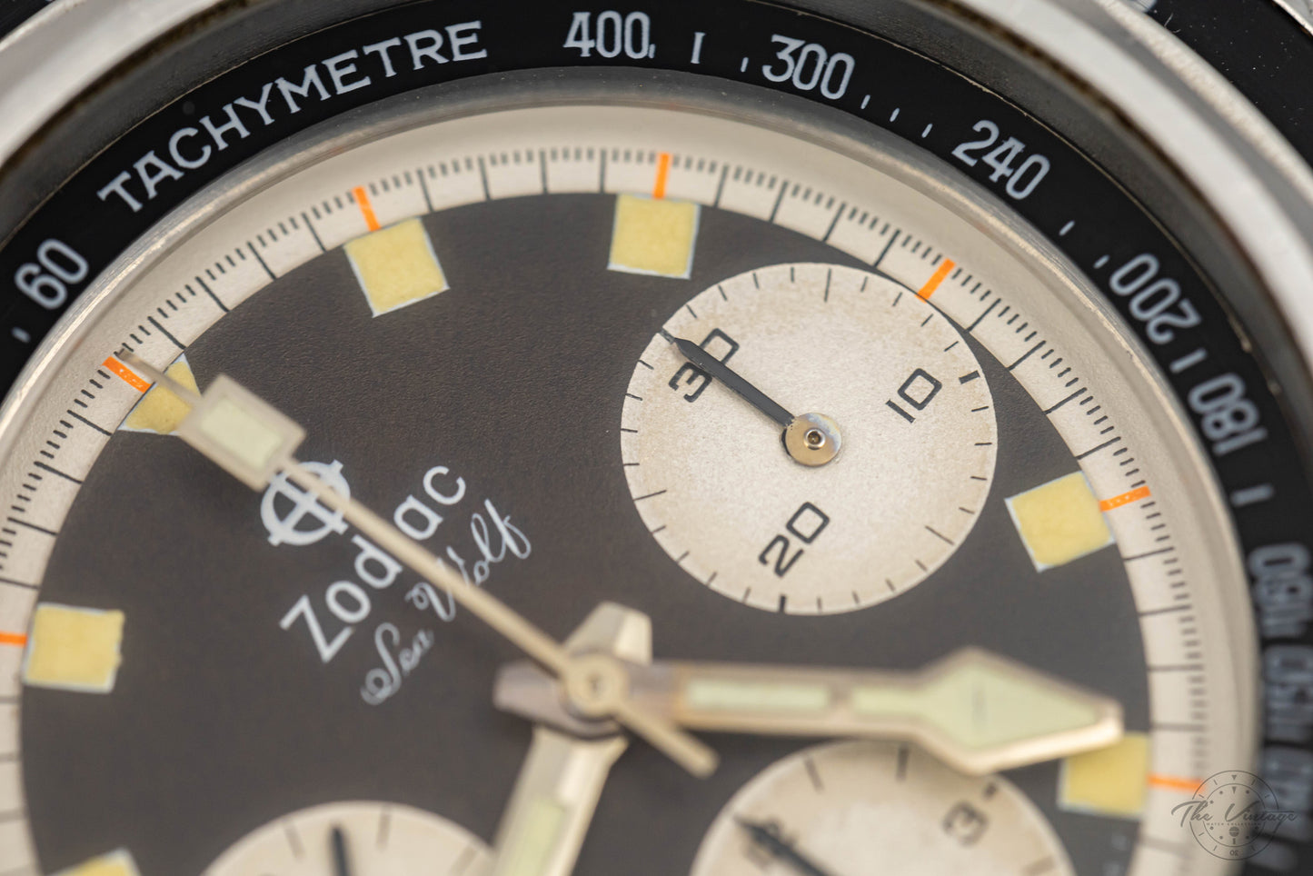 Zodiac Super Sea Wolf Chrono Valjoux 72, FULL SET