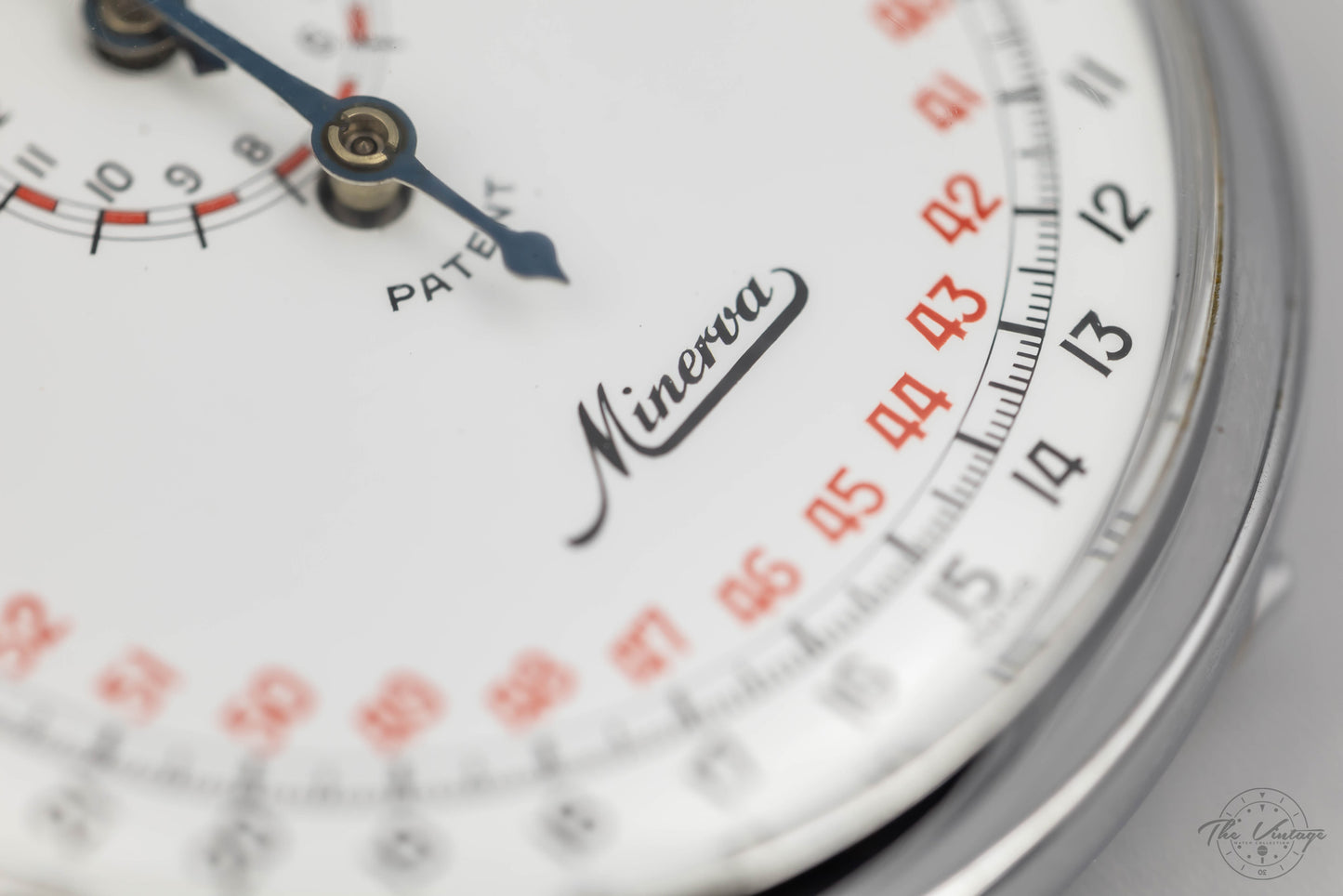 Minerva Mechanical Stopwatch 1/10 Sec NOS