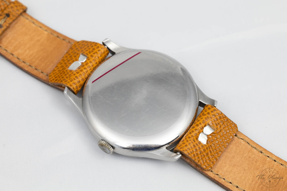 Cyma "Jumbo" 1930s Vintage Calatrava-Style 38mm (Stainless Steel)