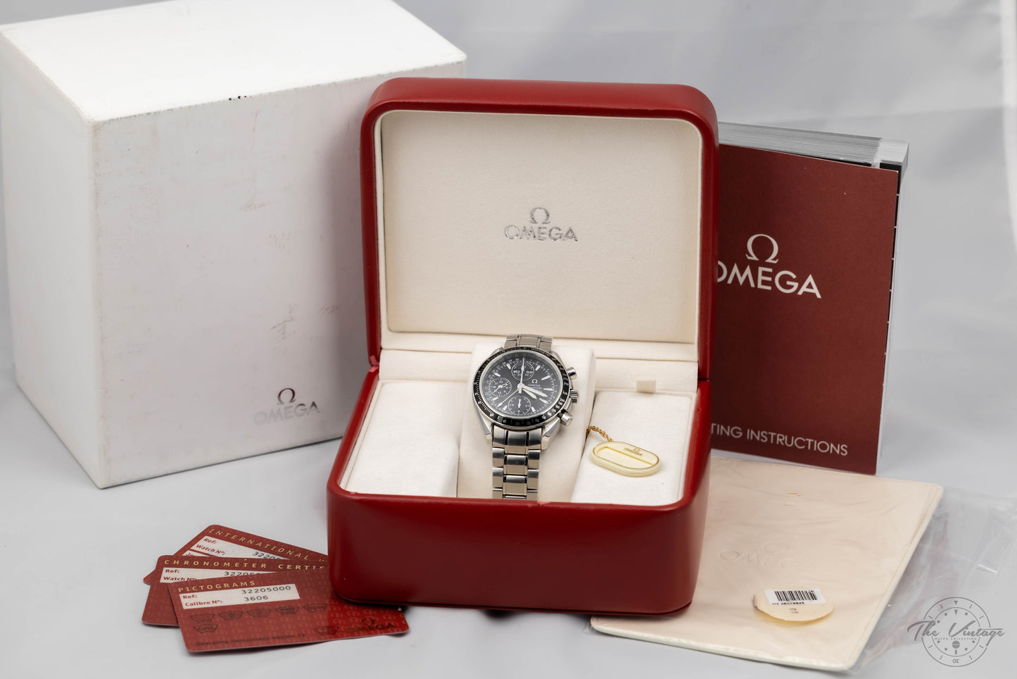 Omega 3220.50.00 Speedmaster Reduced Day Date, FULL SET
