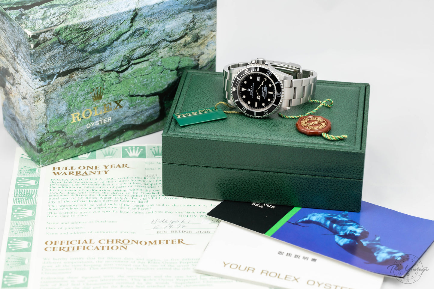Rolex Sea Dweller 16600 Box & Papers