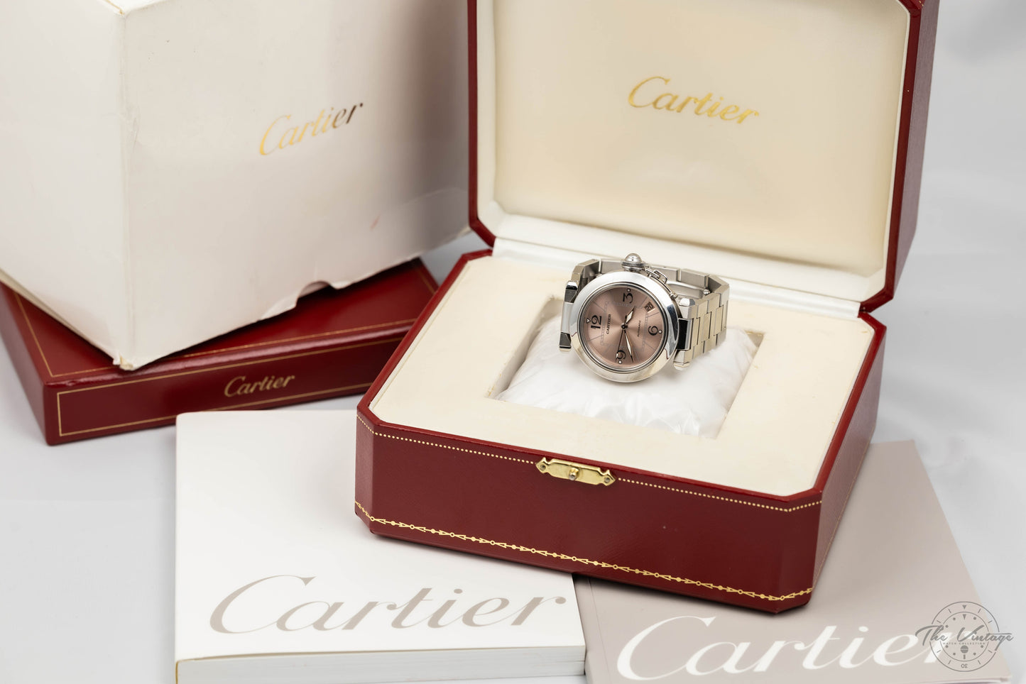 Cartier Pasha C Date, Ref. 2324, Box & Papers