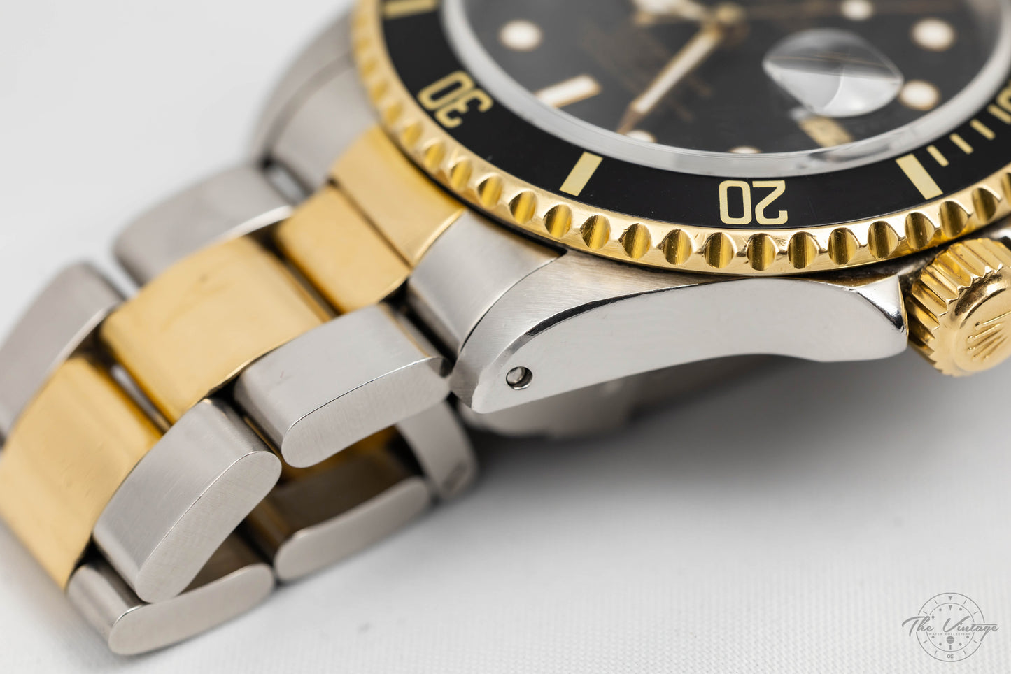 Rolex Submariner 16613 SS/Gold Black Dial