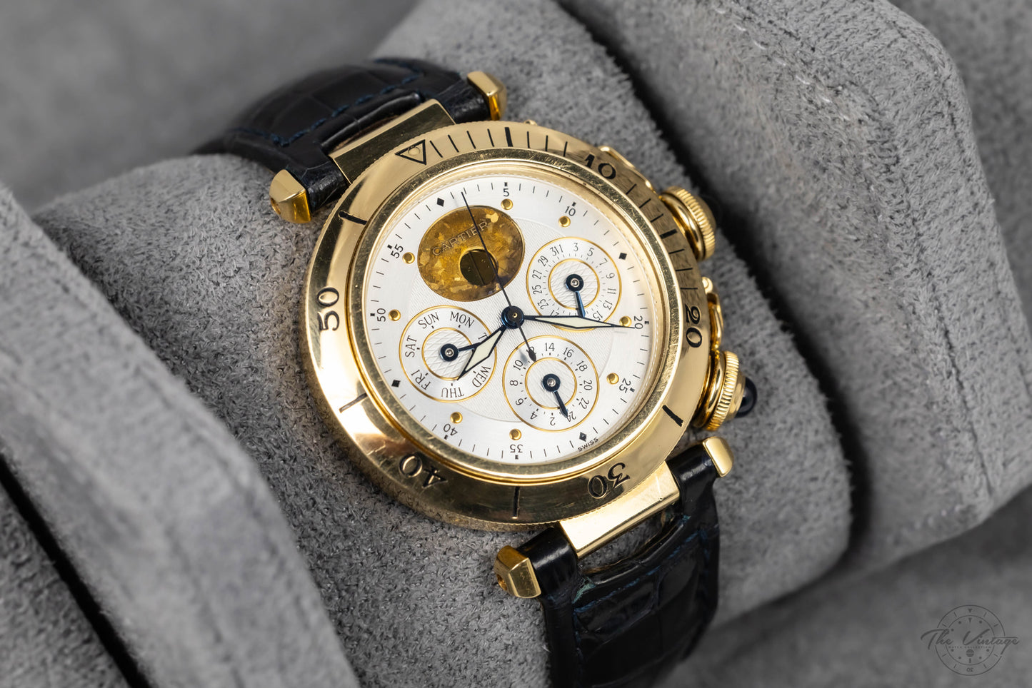 Cartier Pasha Perpetual Calendar Ref 0985 Automatic