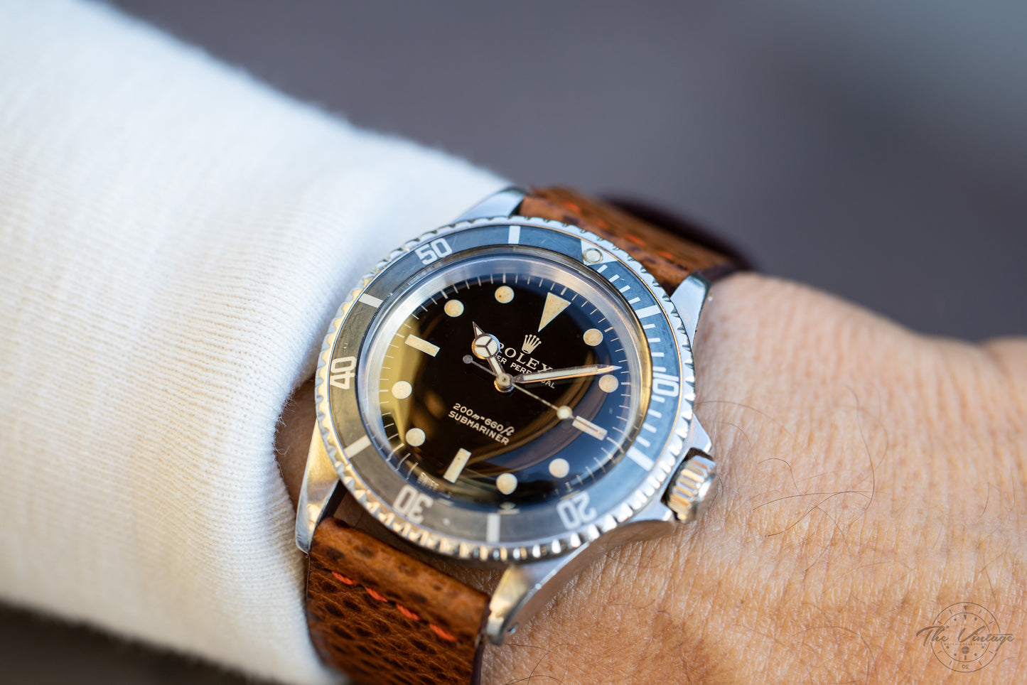 Rolex Vintage Submariner 5513 Gilt Dial 1966