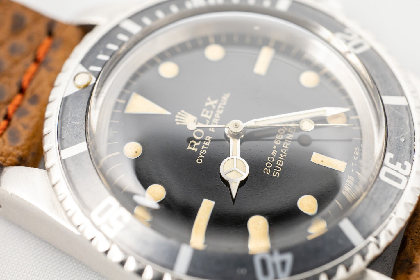 Rolex Vintage Submariner 5513 Gilt Dial 1966