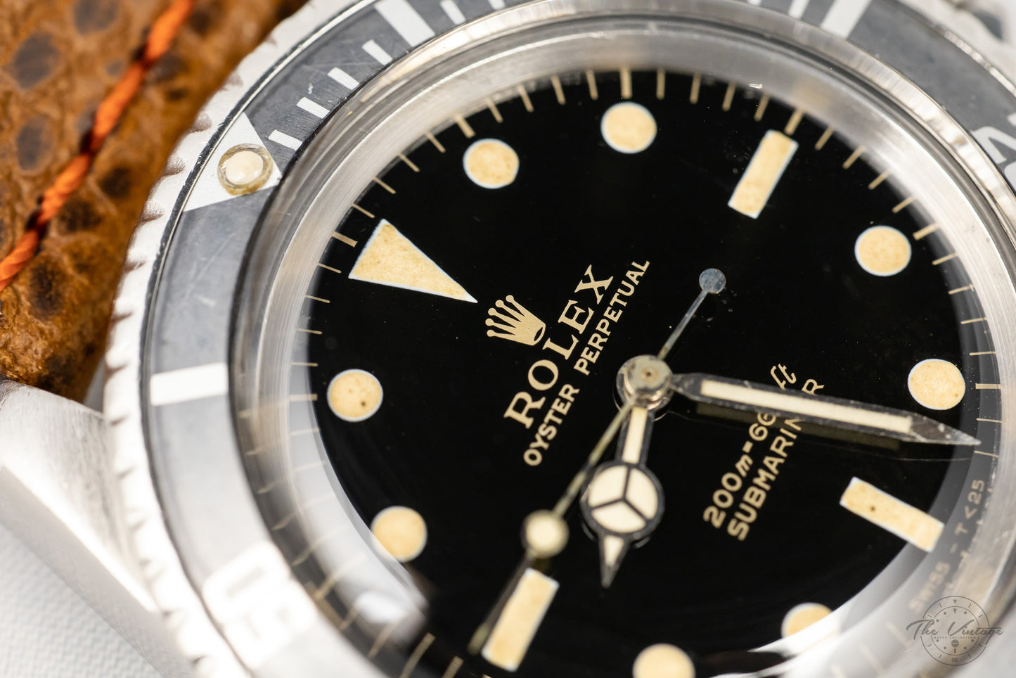 Rolex Vintage Submariner 5513 Gilt Dial 1966