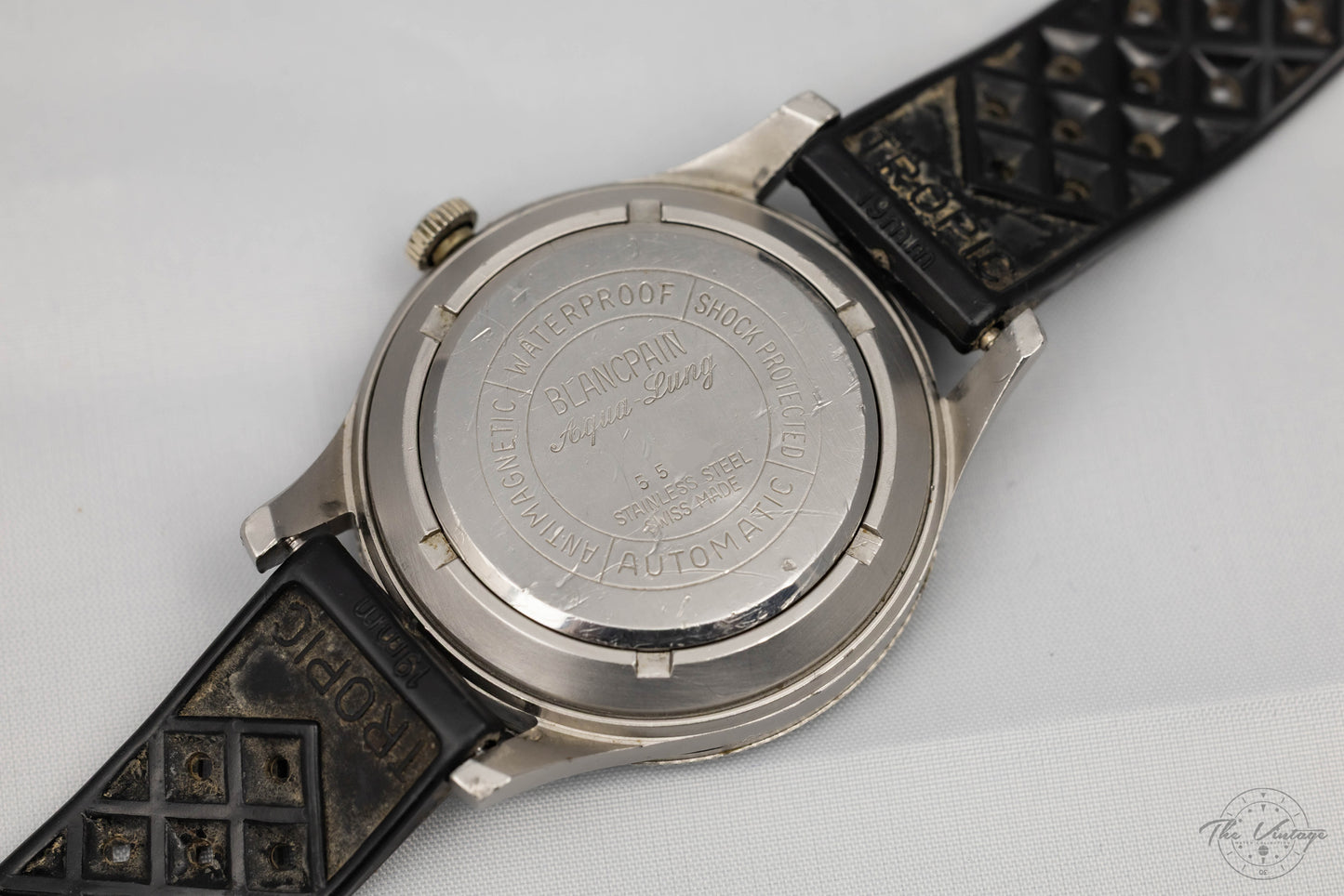 Blancpain Fifty Fathoms Aqua Lung 1000 Feet & Aqua Lung Depth Gauge w/Box