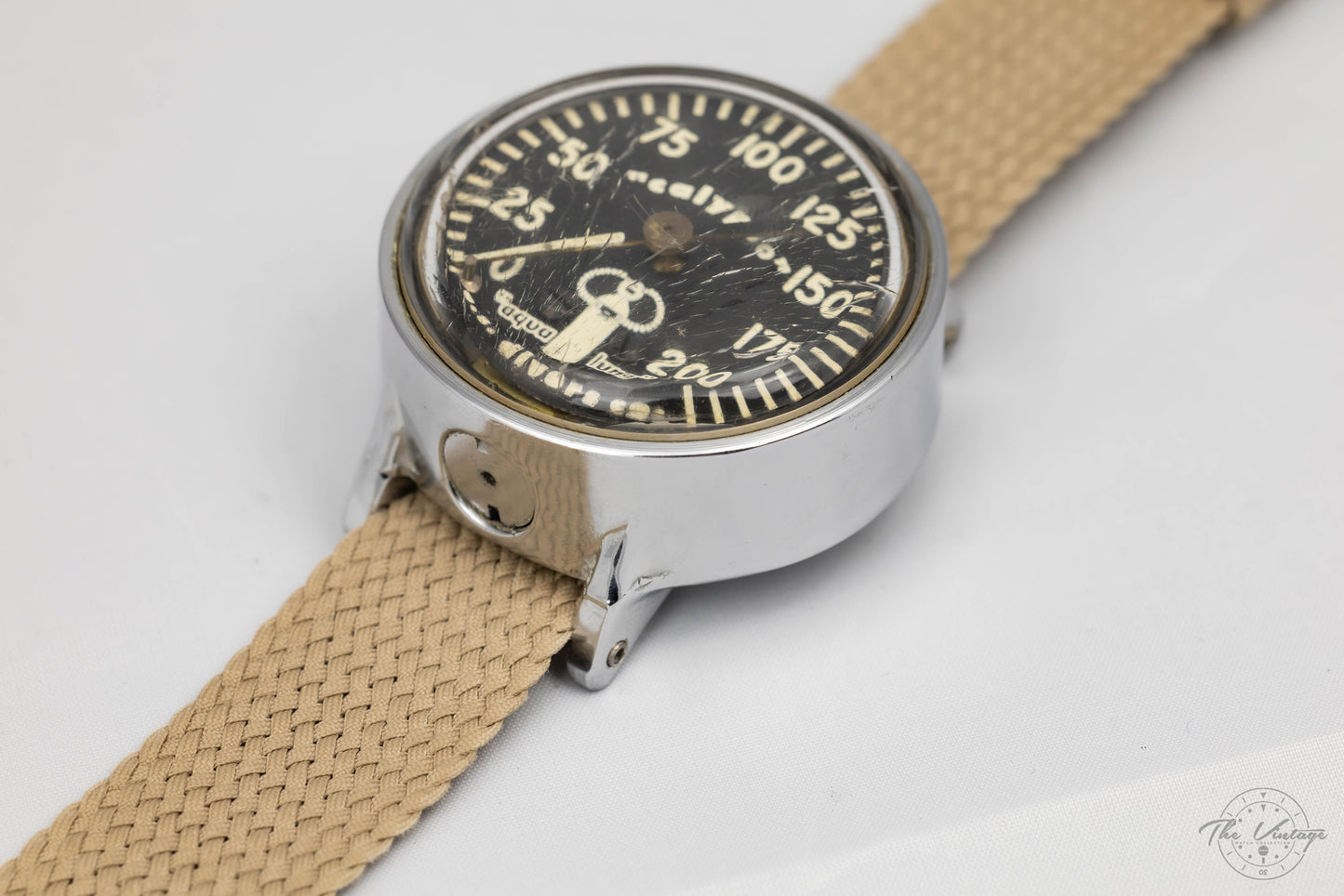 Blancpain Fifty Fathoms Aqua Lung 1000 Feet & Aqua Lung Depth Gauge w/Box