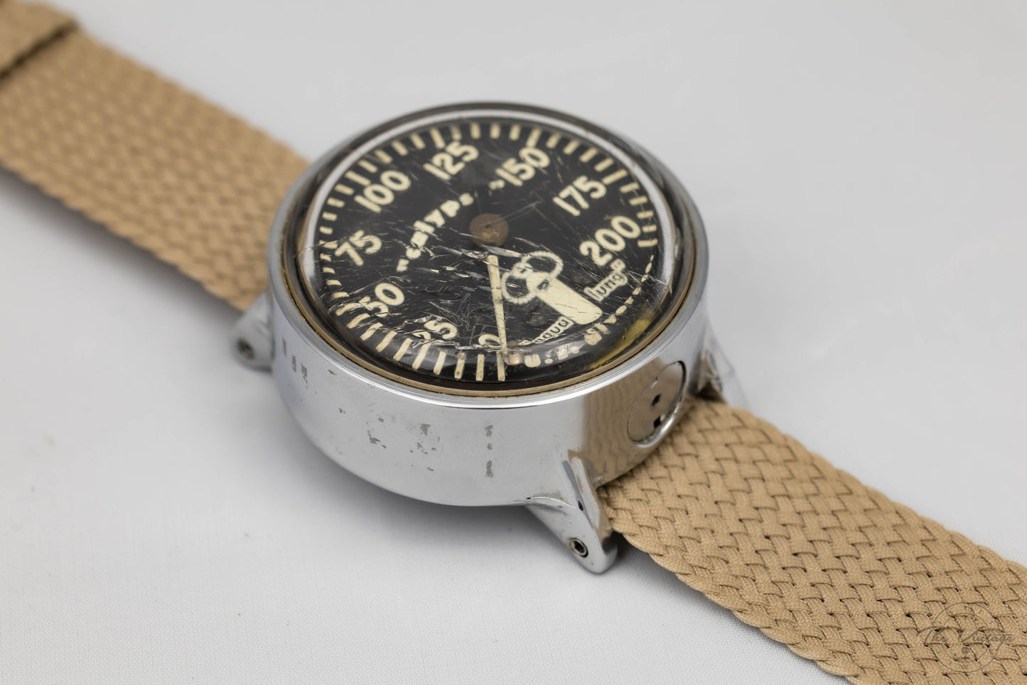 Blancpain Fifty Fathoms Aqua Lung 1000 Feet & Aqua Lung Depth Gauge w/Box