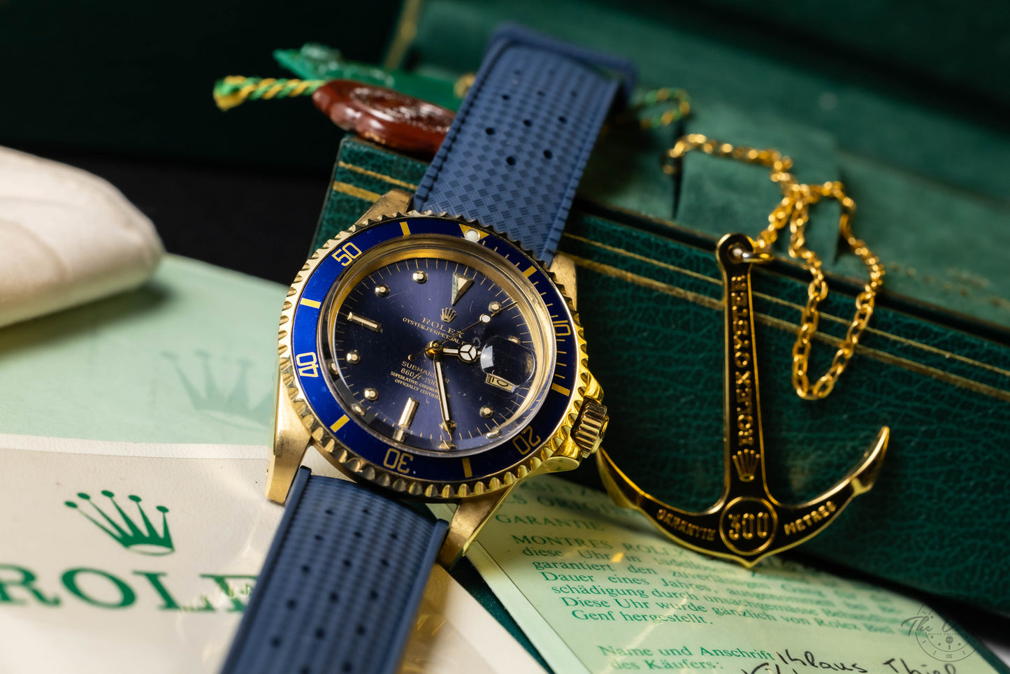 Rolex Submariner 18K Unpolished Purple Dial - Ref 1680/8