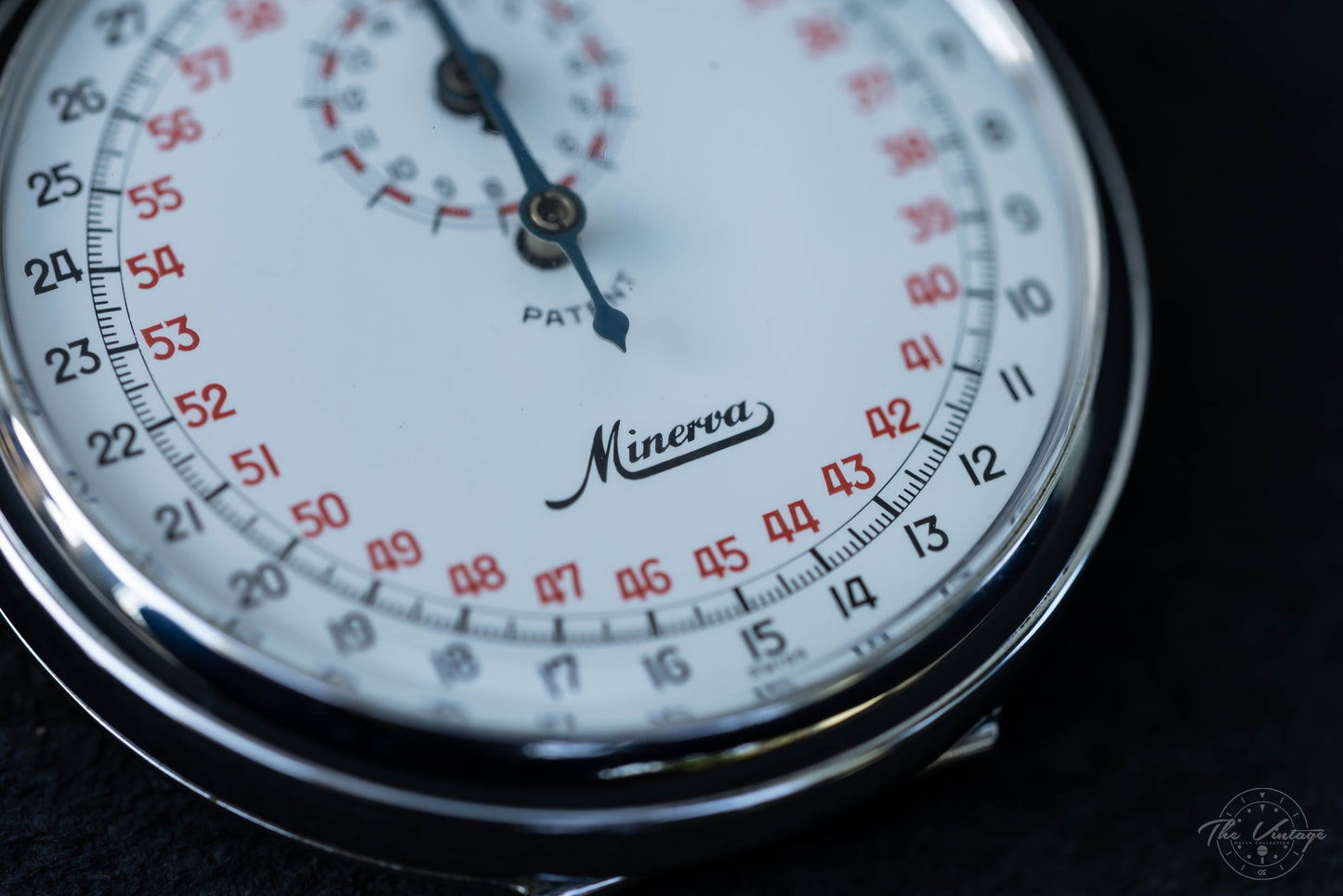 Minerva Mechanical Stopwatch 1/10 Sec NOS