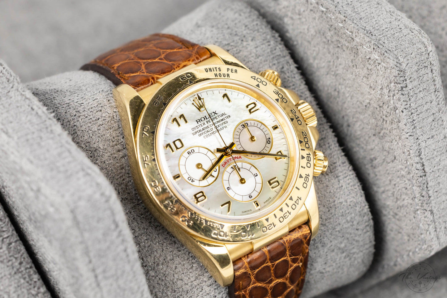 Rolex Zenith Daytona 18K Mother of Pearl Dial - Ref 16518
