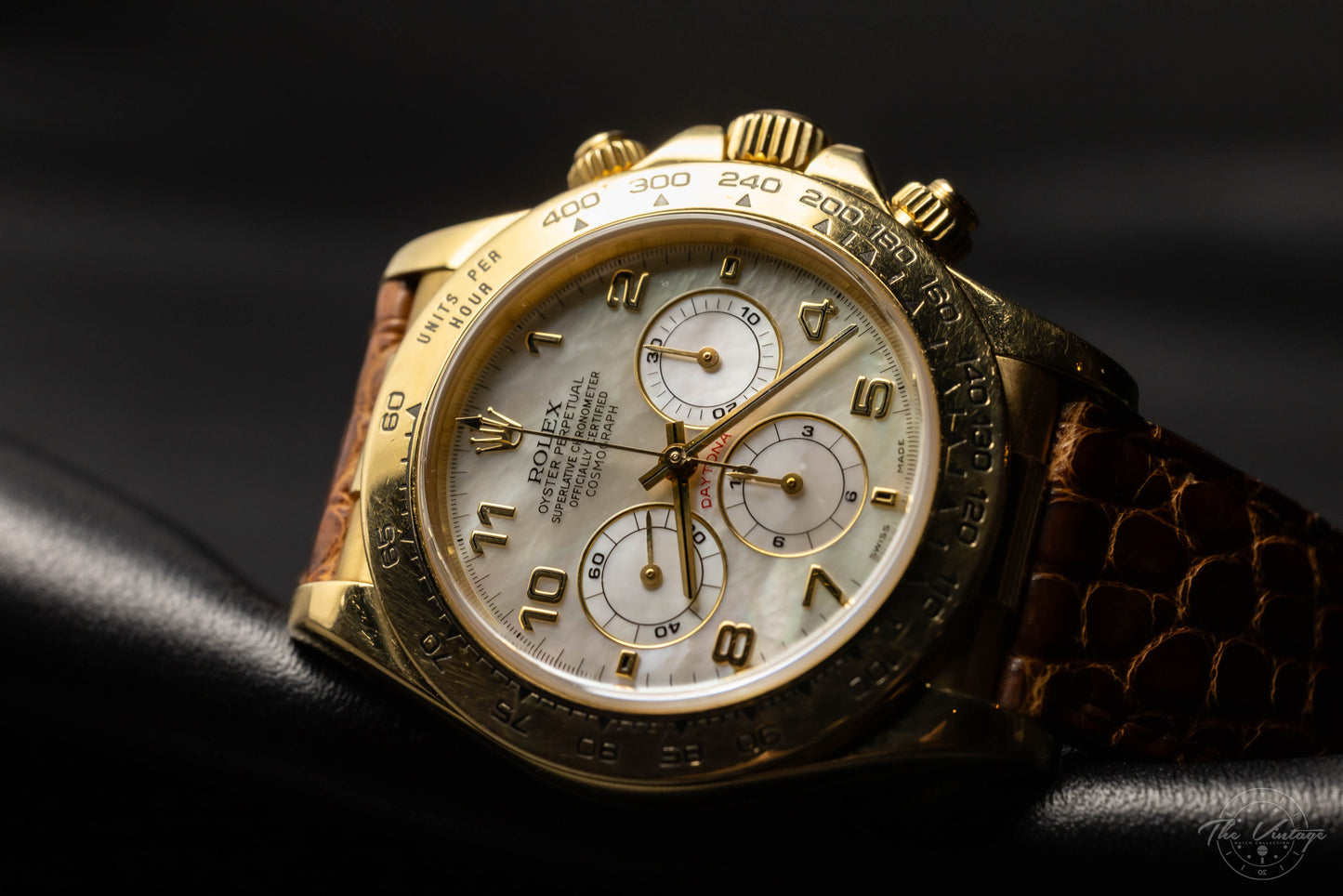 Rolex Zenith Daytona 18K Mother of Pearl Dial - Ref 16518