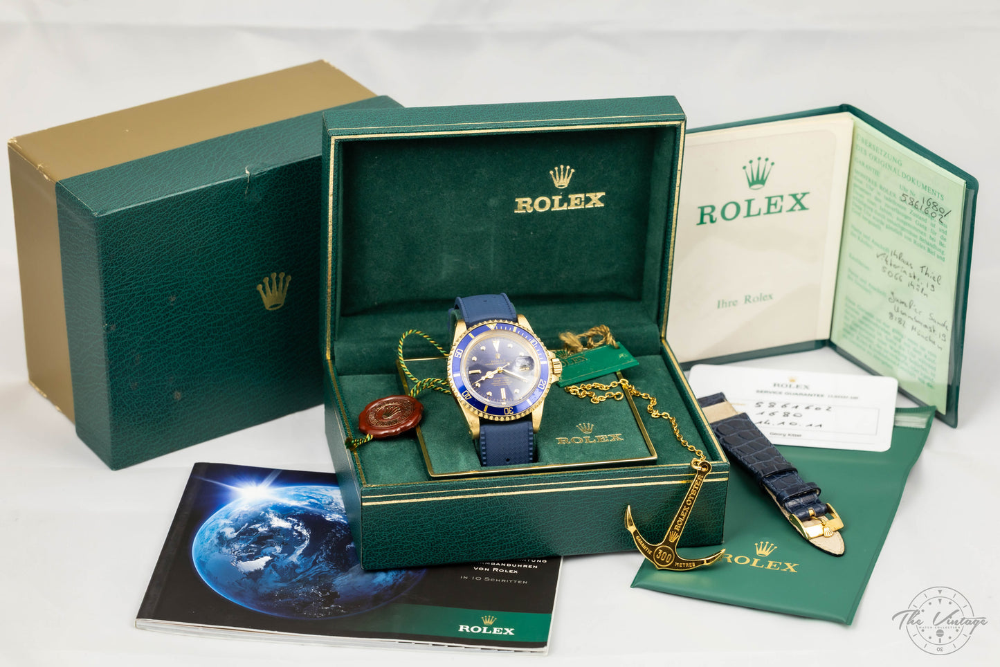 Rolex Submariner 18K Unpolished Purple Dial - Ref 1680/8
