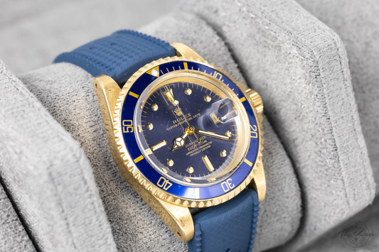 Rolex Submariner 18K Unpolished Purple Dial - Ref 1680/8