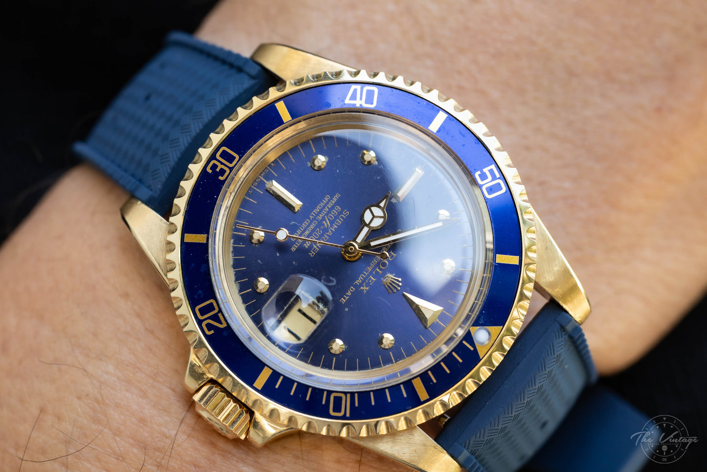 Rolex Submariner 18K Unpolished Purple Dial - Ref 1680/8