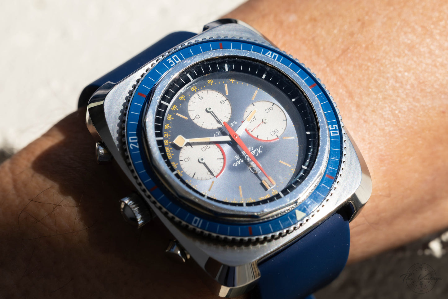 Favre-Leuba Sea Sky Chronograph ref. 33043 Double Signed