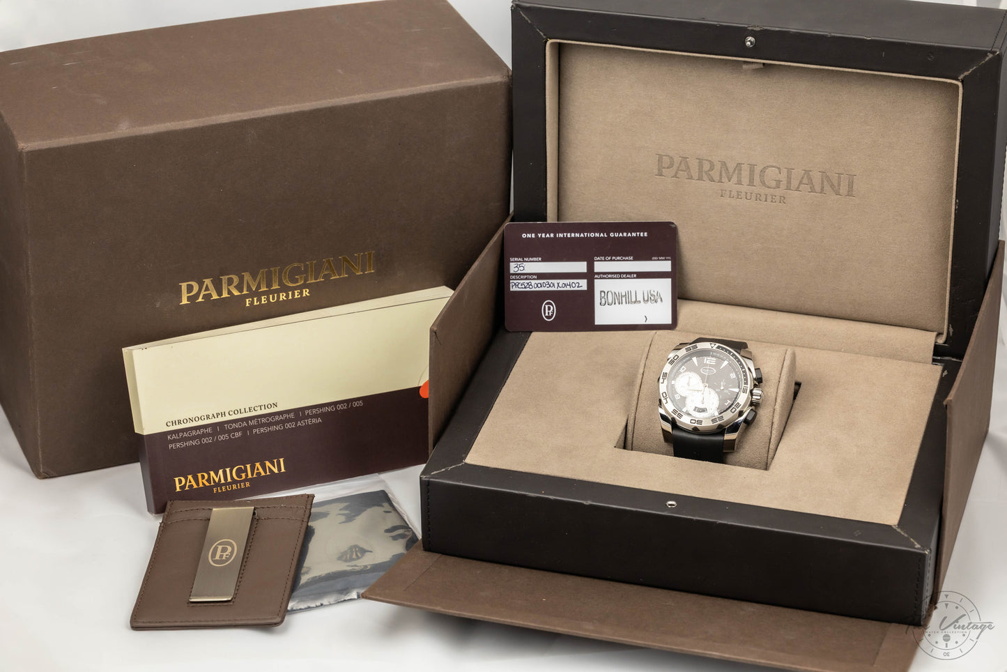 Parmigiani Fleurier Pershing Chronograph Model #PFC528-0010300