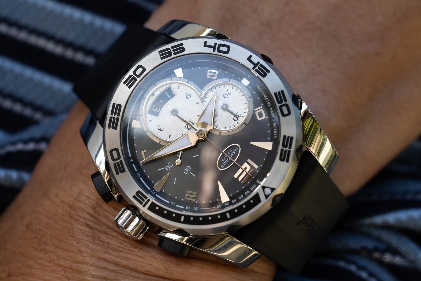 Parmigiani Fleurier Pershing Chronograph Model #PFC528-0010300