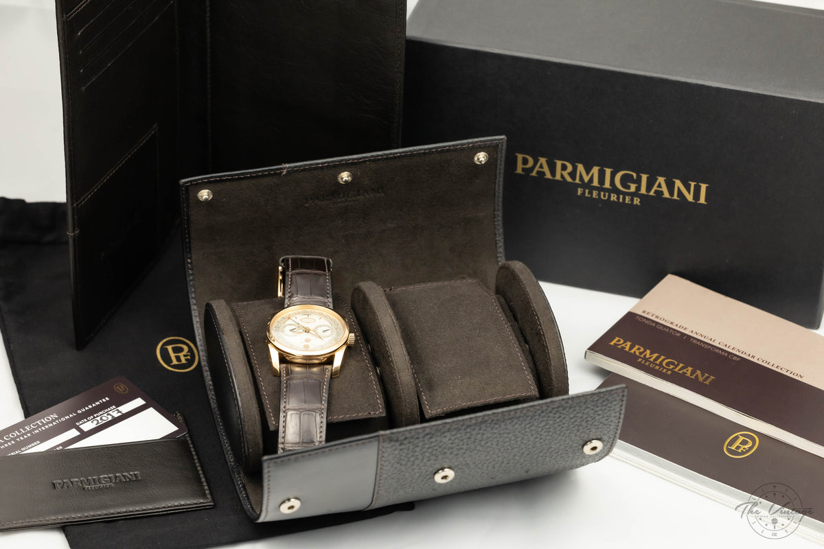 Parmigiani Fleurier Tonda Quator Annual Calendar #PFC272-1002400-HA1241, Full Set