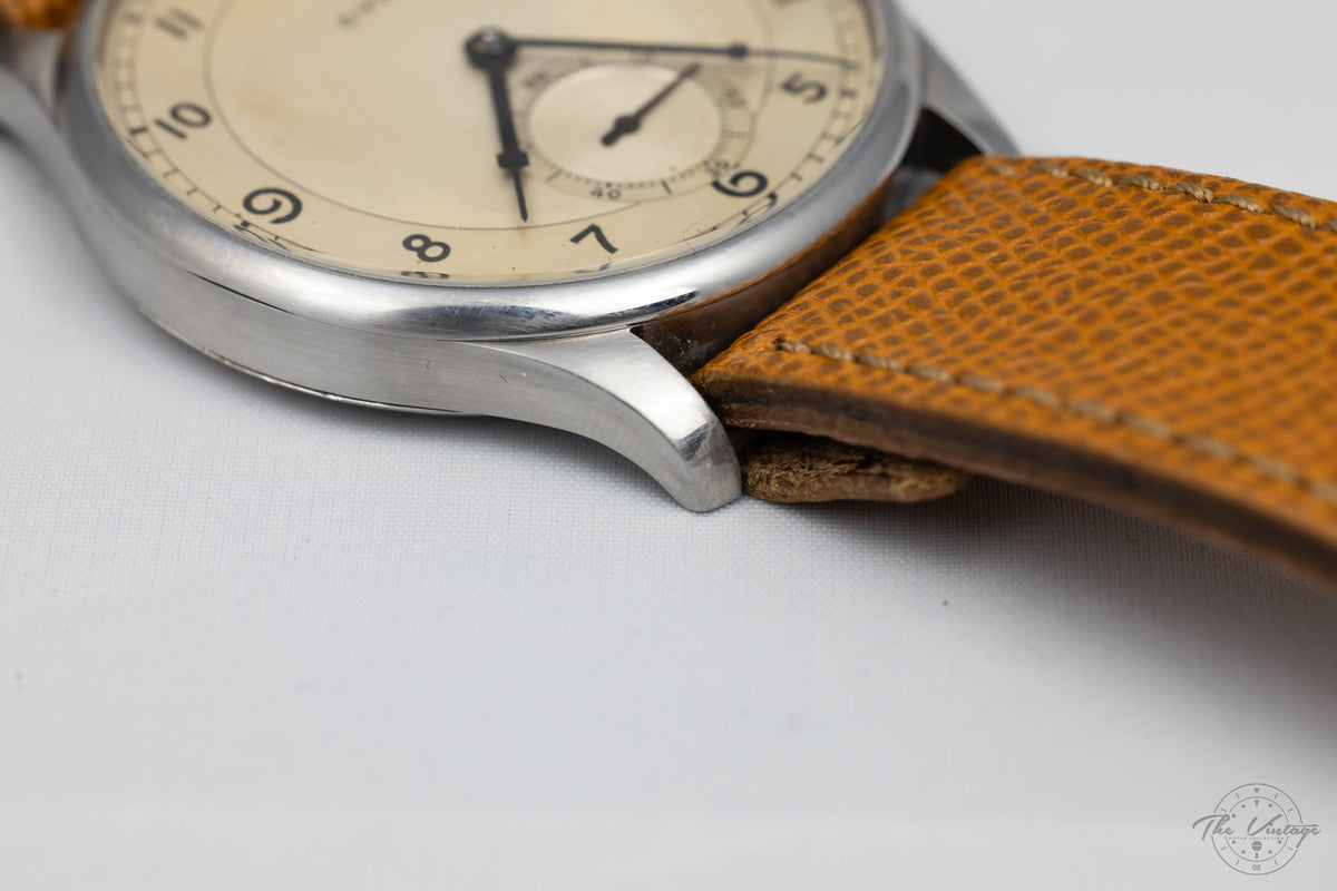 Cyma "Jumbo" 1930s Vintage Calatrava-Style 38mm (Stainless Steel)