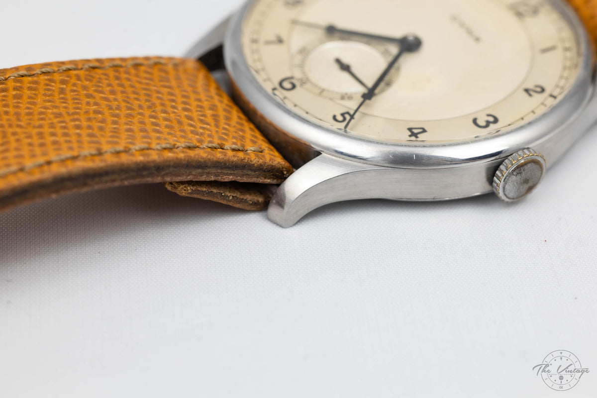 Cyma "Jumbo" 1930s Vintage Calatrava-Style 38mm (Stainless Steel)