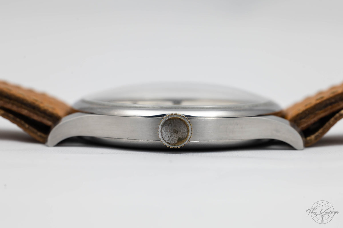 Cyma "Jumbo" 1930s Vintage Calatrava-Style 38mm (Stainless Steel)