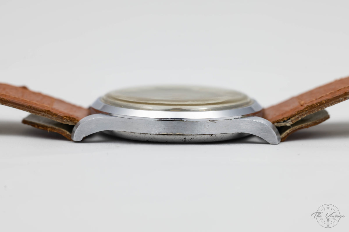Cyma "Jumbo" 1930s Vintage Calatrava-Style 38mm (Stainless Steel)