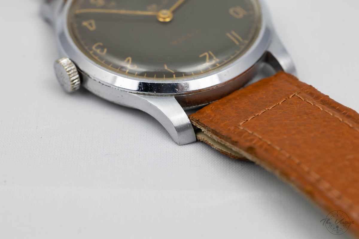Cyma "Jumbo" 1930s Vintage Calatrava-Style 38mm (Stainless Steel)