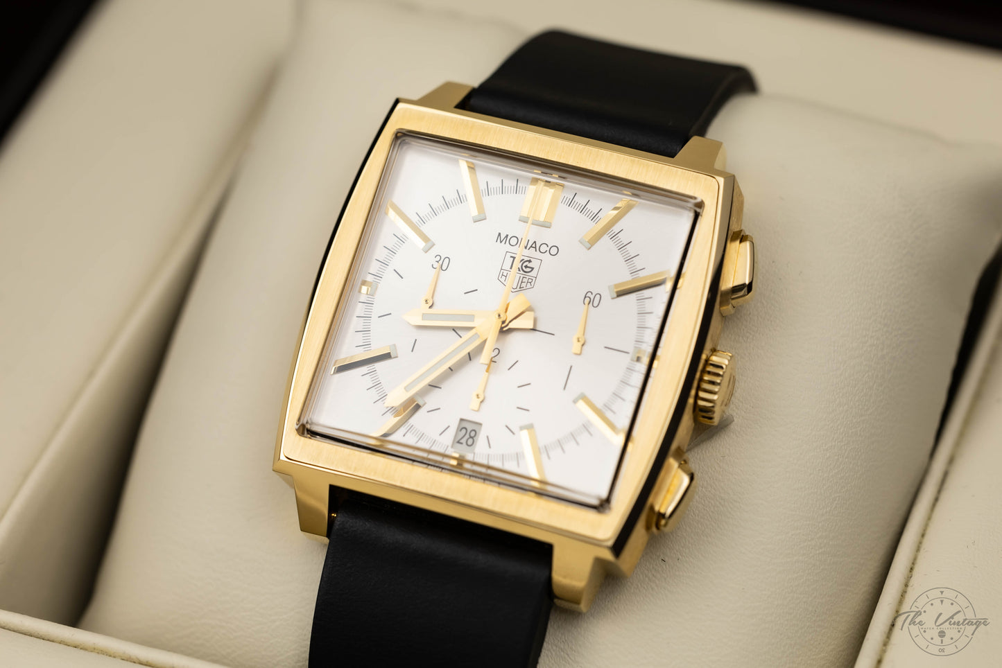 Tag Heuer Monaco 18K Gold CW5140 FULL SET